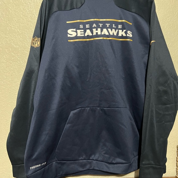 Seattle Seahawks Navy Blue Sweater